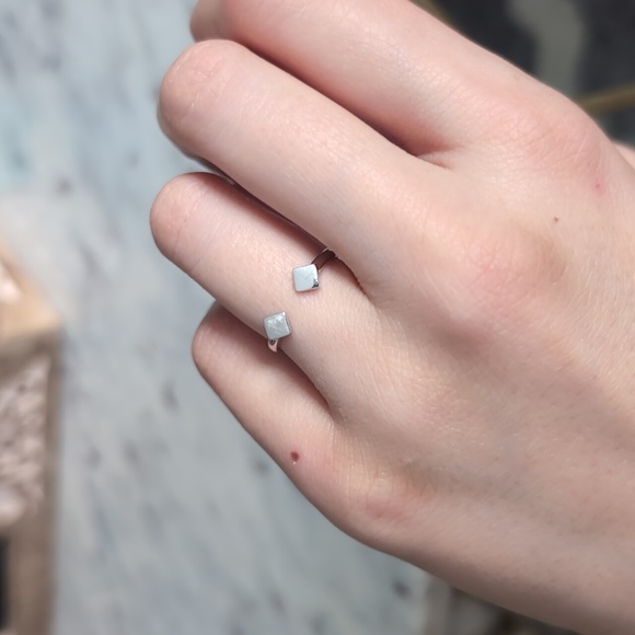 Bony Levy 14K white gold open cuff ring - Picture 1 of 16